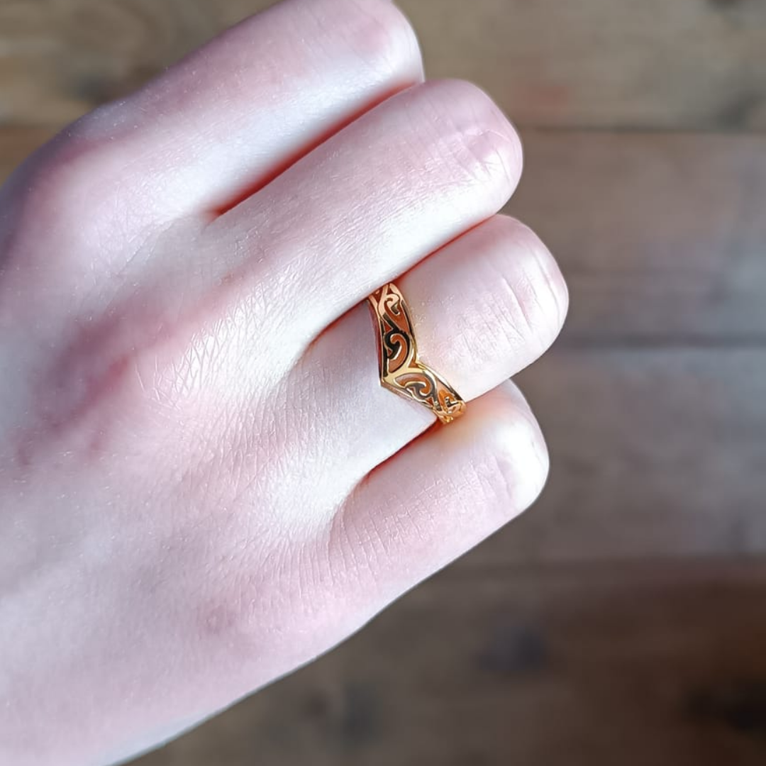 “Show Up Fully” Ring